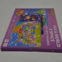 QUOKKA Magnetic Toddler Puzzles Ages 3-5 - 3 Educational Travel Games Puzzles for Kids Ages 4-6 - Space, USA and World Map Learning Toys for Boy and Girl 2-4 Learn United States (Magnetic Maps)