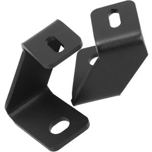 MAGICLULU 1pair Hood Mounting Brackets for Car Engine Light Work Light Holder for Easy Installation Compatible Various Brands and Models Manganese Material