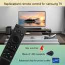GHUST Voice Remote Control Replacement for Samsung QLED 8K QN800D QN900D Series Neo Quantum HDR Smart TV QN65QN800DAFXZA QN75QN800DAFXZA QN85QN800DAFXZA QN65QN900DAFXZA QN75QN900DAFXZA QN85QN900DAFXZA