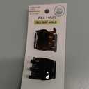 Scunci No-Slip Grip Chunky Jaw Clips | All Day Hold | 2-Pieces per Pack (1-Pack)