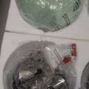 Light Green Glass Pendant Lights Kitchen Island Lighting Globe Pendant Light Fixtures Modern Pendant Lighting for Bedroom Living Dining Room Light Fixture (7.87 in, 2 Pack)