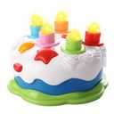 Love&Mini Birthday Cake Toys - First Birthday Cake Toy with LED Lighting, Music and Sonds, Great Baby Musical Toys for 1 2 3 4 Years Old Boys Girls Birthday and Xmas Gift