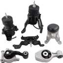 6PCS Engine Motor & Transmission Mount Kit Compatible with 2015-2024 Nissan Murano, 2013-2020 Pathfinder, 2014-2020 Infiniti QX60, 2013 JX35, V6 3.5L, A7394 A7395 A4365HY A4373 A7383 A7386