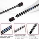 EKALA 6659 Front Hood Struts Shock Lift Supports for Dodge Ram 2009-2010 1500/2500/3500, for Ram 2011-2017 1500/2500/3500 Replacement SG314070 2PCS