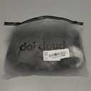 Long Black Curly Wavy Wigs for Women with White Highlight Hair Wig Heat Resistant Synthetic Wig for Halloween Cosplay Use