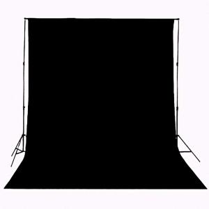 Black Backdrop for Photography Durable Fabric Background Photo Backdrop Video Photography Studio (5x7ft, Black)