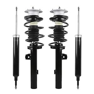 MOSTPLUS Front & Rear Complete Strut shock Absorbers Assemblies 11373 11374 5616 Compatible With BMW 335i 328i 323i 330i / Compatible With 2008-2013 BMW 128i 135i 135is (Set of 4)