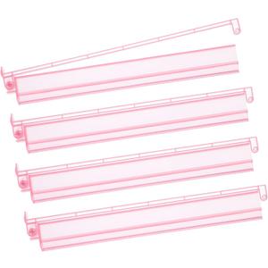 Mahjong Racks with Pushers 4PCS Set Majiang Tile Holder Acrylic Mahjong Racks Accessories and Gifts
