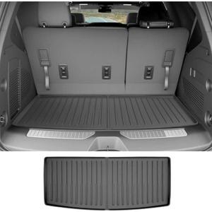 Trunk Mat for 2022-2025 Chevy Chevrolet Tahoe/GMC Yukon (Not for XL) 3rd Row Rear Cargo Mat All Weather TPE Protector Trunk Liner Accessories
