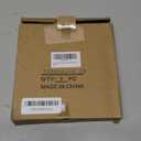 6x6 Picture Frame, Brass Matte Thin Modern Metal, Square Frame for Desktop and Wall Mounting, Aluminum Floating Photo Frame, Fit 5x5 with Mat or 6 x 6 without Mat, 1 Pack