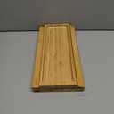 Sofa Arm Tray,Bamboo Folding Couch Arm Tray,Sofa Armrest Trays with Anti-Slip Pad for Drinks,Snacks,Phone,Remote ControlNatural (18.9*13)