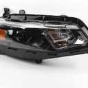 for Chevy Malibu Headlight Assembly 2016 2017 2018 Replacement Chevrolet Head Light Halogen Projector Headlamp Right Passenger Side 84653388
