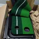 Golf Putting Green Indoor with Auto Ball Return - Premium Outdoor Golf Putting Mat for Training - Ideal for Home or Office and Outdoor Use