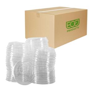 Eco-Products GreenStripe Compostable Paper Cup Sip Lids, Case of 1000, Fits 12-22oz Cups, Made from PLA Renewable Plant Based Plastic, ASTM Compliant, BPI-Certified