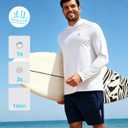 ZITY Fishing Shirts for Men UPF 50+ Sun Protection Hoodie Long Sleeve Rash Guard Lightweight Quick Dry UV Shirt