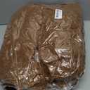 GGIB Calming Dog Bed Fluffy Plush Dog Mat for Furniture Protector with Removable Washable Cover for Large Medium Small Dogs and Cats (Large, Brown) (45.0"L x 37.0"W x 6.0"Th)