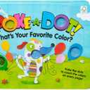 Melissa & Doug Poke-a-Dot! Whats Your Favorite Color? Interactive Children's Board Book with Buttons to Pop, Educational Sensory Toy for Toddlers & Preschoolers Ages 3+ - FSC Certified (Multi)