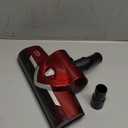 EZ SPARES Replacement Turbo Brush Head,Universal Vacuum Cleaner Brush, 1 1/4,1 3/8 Inch,Compatible with Most Vacuum Brands,Hoover Eureka Royal, Rainbow Shop Vac,As Christmas New Year Gift(Festive Red)