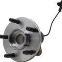 GSP 104214HD Wheel Bearing and Hub Assembly - Left or Right Front (Driver or Passenger Side),Silver