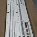 Metal Platform Full Bed Frame with Headboard Sturdy Steel Slats Support No Box Spring Needed Easy Assembly White