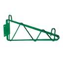FSE WBEP021 Wall Bracket, 21"D, Single, epoxy Coated, Green, NSF