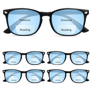 CCVOO 5 pack Reading Glasses for Women/Men, Bifocal, Progressive, Readers for Women/Men, Eye glasses, Blue Light Glasses, +3.0