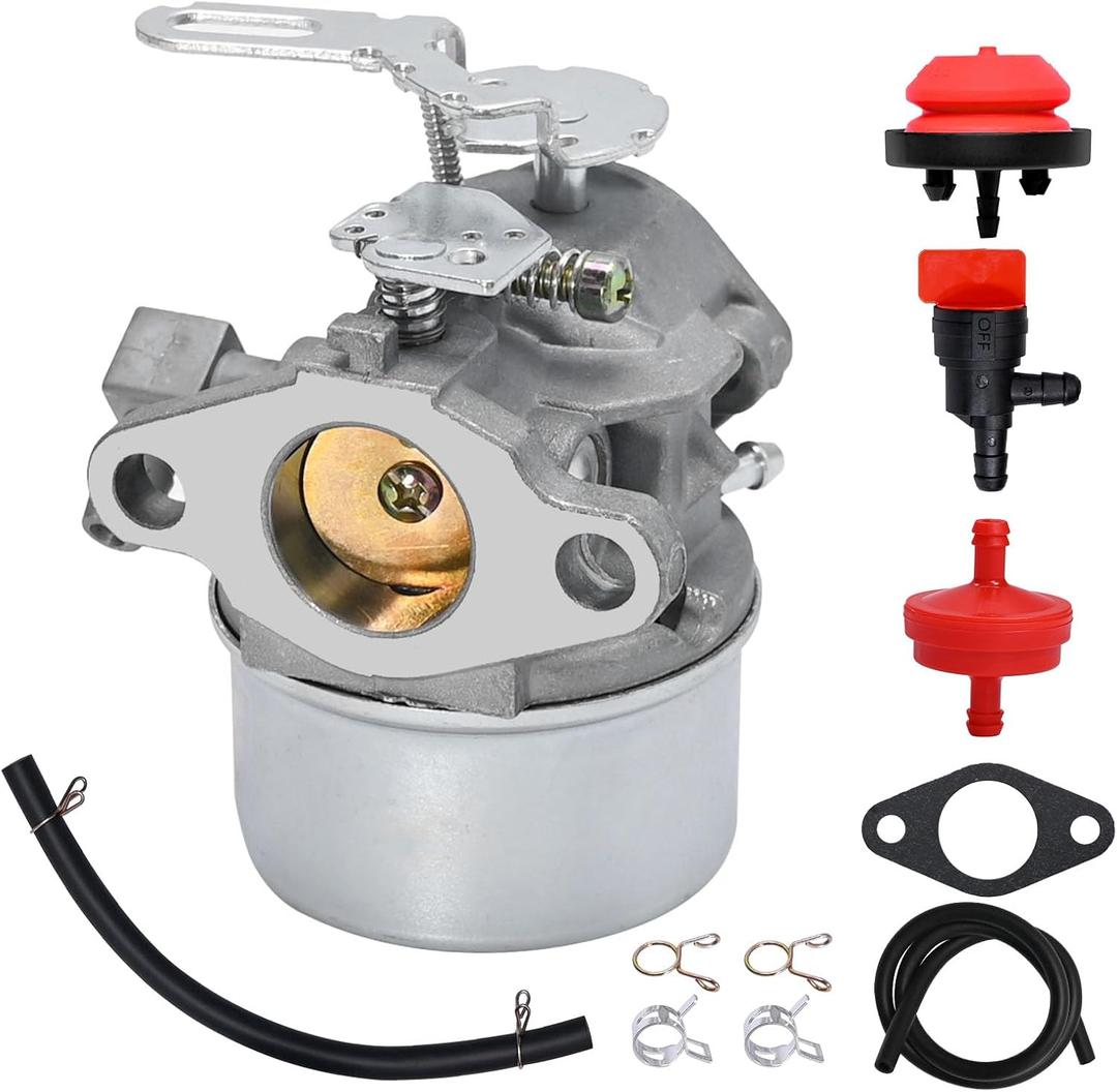 632107 Carb Replacement For Toro 421 521 522 524 622 724 Series 34001 34002 38035 38040 Snowblower, 640105 Carburetor Replacement For Tecumseh HS50 HSK40 HSK50 HSSK40 HSSK50 HSSK55 LH195SA