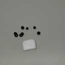 Ear Plugs for Sleeping Noise Cancelling, Reusable Hearing Protection in Flexible Silicone, Noise Cancelling Earplugs for Sleep - 6 Ear Tips in S/M/L, 25dB Noise Cancelling Black