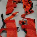 JeCar Roll Bar Grab Handles Grip Handle for Jeep Wrangler CJ YJ TJ JK JK JL JLU JT Sports Sahara Freedom Rubicon & Unlimited 1955-2020 4Pcs (Red)