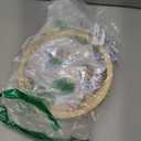 BEUNITONE 4 Set Embroidery Kit for Adults Beginners St. Patrick's Day Themed Embroidery Starter Kit with Instruction Cross Stitch Kit for DIY Crafts Green Plant Embroidery Kit for Gifts 12 in