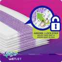 Swiffer Wet Jet Mop Cleaning Pads Refill, Floor Cleaner for Mopping Wood, Laminate, Tile in Home, Bathroom, Kitchen, All Purpose Multi-Surface Spray Mop Pad for Floor Cleaning, 24ct