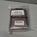 KITEVIUN Women RFID Blocking Small Bifold Wallet, Compact Cash Clutch with Zipper Coin Pocket, Glittery Butterfly Design, Credit Card Holder, Travel Purse with Tassel COFFEE