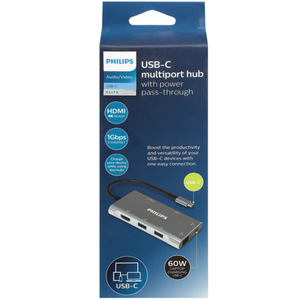 Philips USB-A C Multiport hub With Power