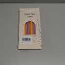 SRCVYLT 6Pcs Ritual Taper Candle Set,10 Inch Handmade Dripless Candle Stick,Orange/Purple/White/Purple Color Candlesticks for Rituals,Unscented Candles Taper for Halloween,Fall Themed Party