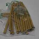 Antizz 6.6FT Round Balloon Arch Stand kit Metal Circle Backdrop Stand Wedding Arches with Storage Bag for Gender Reveal Baby Shower Ceremony Birthday Party Decorations (2M, Gold)