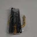 Skeleteen Gold Trident Costume Accessory - Golden Pitchfork Spear Toy Prop Weapon Staff Accessories for Adults and Kids Costumes
