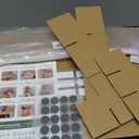 16 Set Moving Box Divider Kits 13 x 13 x 3 Inch Shipping Cardboard Packing Dividers for Fruit Separation Glass Inserts Moving Kitchen Glassware Dish Packing Supplies(Box Not Included) (Brown)