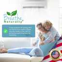 Breathe Naturally Universal Cut To Fit Carbon Activated Air Filter - Replacement Charcoal Filters - Pre Filter Carbon Sheet for Air Purifier, Vent Filters & More - Made in USA (Pack of 1, 6x48)