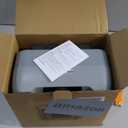 Dog House Heater for Outdoor & Indoor Use - 600W/300W Safe & Efficient Heating for Pet Houses, Chicken Coops, Rabbit Hutches - Wall-Mounted Design with Overheat Protection & Anti-Chew Cord (grey)