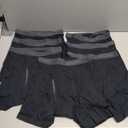 Fruit of the Loom Men's Coolzone Boxer Briefs, Moisture Wicking & Breathable, Assorted Color Multipacks (Medium, 7 Pack - Black)