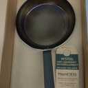 Mauviel M'Steel Black Carbon Natural Nonstick Frying Pan With Iron Handle, 9.4-in, Suitable For All Cooking Surfaces