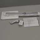 White crown LED Desk Lamp Dimmable Table Lamp Reading Lamp with USB Charging Port, 5 Lighting Modes, Sensitive Control, 30/60 Minutes Timer (White, First-Generation)