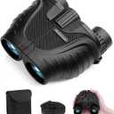 15X25 Compact HD Binoculars for Adults,Lightweight Design for Opera,Bird Watching, Traveling,Football Games,Cruise or Other Outside Activity. (Black)