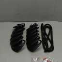 Perfect Curve Cap Rack System 36  Baseball Cap Organizer (12 clips hold up to 36 caps,Black)