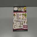 Happy Planner Sticker Pack for Calendars, Journals, and Diaries, Multicoloured Scrapbook Accessories, Beautiful Blooms Theme, 25 Sheets, 264 Total Stickers