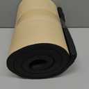 3/4''T x 12''W x 59''L Neoprene Sponge Foam Rubber Sheet Roll with Self-Adhesive Easy Cut DIY Adhesive Padding Perfect Cosplay Multi-Function Soundproof, Black