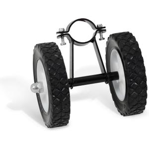 SUNCREAT Hammock Wheel Kit for Hammock Stand, Weather Resistant Portable Universal Stand Wheel for Outdoor Use, Black