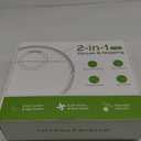 Robot Vacuum and Mop Combo, 2 in 1 Mopping Robot Vacuum Cleaner with 2000Pa Max Suction, Wi-Fi/App/Remote, Schedule, Self-Charging Slim Robotic Vacuum, Ideal for Pet Hair, Low-Pile Carpet, Hard Floor (Purple)