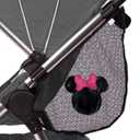 J.L. Childress Disney Baby Side Sling Stroller Cargo Net, Stroller Organizer & Storage, Minnie Mouse