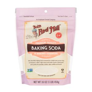 Bob's Red Mill Baking Soda, 16oz (Pack of 4) - Non GMO, Gluten Free, Vegan, Paleo Friendly, Kosher BB 2/4/28